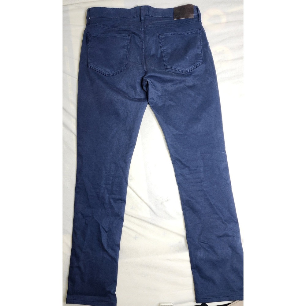 PAIGE Mens Blue Pants Size 33 Casual Modern Cotton Jeans Stretchy Casual Preppy - Picture 3 of 6